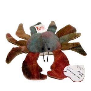 Vintage 1999 McDonald's Ty Claude the Crab #9 NEW in package Teeny Beanie Baby